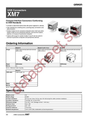 XM7B-0442 datasheet  